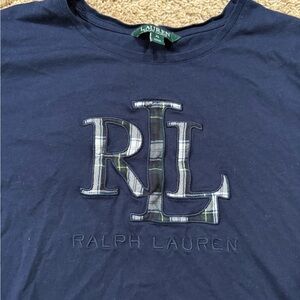 Ralph Lauren Navy Blue Logo T-Shirt